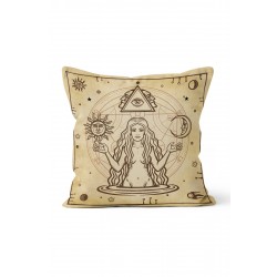 K-284 Mistik Krem Çift Tarafı Baskılı Kırlent Kılıfı K-284 Mistik Krem Çift Tarafı Baskılı Kırlent Kılıfı