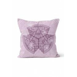 K-290 Mor Geometrik Çizgiler Çift Tarafı Baskılı Kırlent Kılıfı K-290 Mor Geometrik Çizgiler Çift Tarafı Baskılı Kırlent Kılıfı