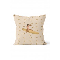 K-299 Muzlar ve Kadın Çift Tarafı Baskılı Kırlent Kılıfı K-299 Muzlar ve Kadın Çift Tarafı Baskılı Kırlent Kılıfı