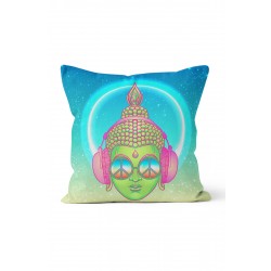 K-318 Peace Buddha Retrowave Çift Tarafı Baskılı Kırlent Kılıfı K-318 Peace Buddha Retrowave Çift Tarafı Baskılı Kırlent Kılıfı