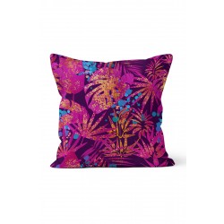 K-333 Purple Leaves Çift Tarafı Baskılı Kırlent Kılıfı K-333 Purple Leaves Çift Tarafı Baskılı Kırlent Kılıfı