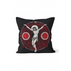 K-339 Red Jesus Çift Tarafı Baskılı Kırlent Kılıfı K-339 Red Jesus Çift Tarafı Baskılı Kırlent Kılıfı