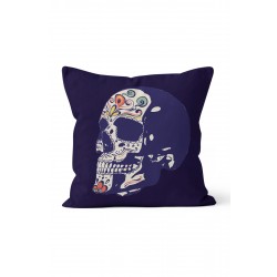 K-362 Skull Dekoratif Çift Tarafı Baskılı Kırlent Kılıfı K-362 Skull Dekoratif Çift Tarafı Baskılı Kırlent Kılıfı