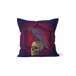 K-363 Skull Eagle Kırlent Çift Tarafı Baskılı Kırlent Kılıfı K-363 Skull Eagle Kırlent Çift Tarafı Baskılı Kırlent Kılıfı