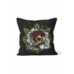 K-365 Skull Smoke Çift Tarafı Baskılı Kırlent Kılıfı K-365 Skull Smoke Çift Tarafı Baskılı Kırlent Kılıfı