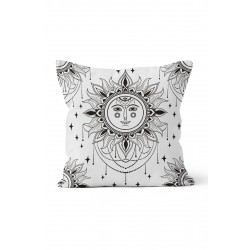 K-372 Sun Draw Çift Tarafı Baskılı Kırlent Kılıfı K-372 Sun Draw Çift Tarafı Baskılı Kırlent Kılıfı