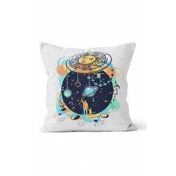 K-373 Sun Kozmic Çift Tarafı Baskılı Kırlent Kılıfı K-373 Sun Kozmic Çift Tarafı Baskılı Kırlent Kılıfı