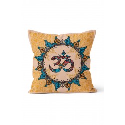 K-400 Tribal Om Mandala Çift Tarafı Baskılı Kırlent Kılıfı K-400 Tribal Om Mandala Çift Tarafı Baskılı Kırlent Kılıfı