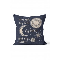 K-430 You Are My Sun Çift Tarafı Baskılı Kırlent Kılıfı K-430 You Are My Sun Çift Tarafı Baskılı Kırlent Kılıfı