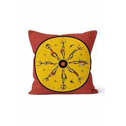 K-457 African Dance Çift Tarafı Baskılı Kırlent Kılıfı K-457 African Dance Çift Tarafı Baskılı Kırlent Kılıfı