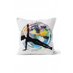 K-461 Yoga Day Serisi 2 Çift Tarafı Baskılı Kırlent Kılıfı K-461 Yoga Day Serisi 2 Çift Tarafı Baskılı Kırlent Kılıfı