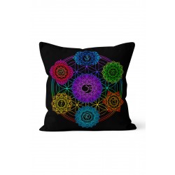 K-465 Yedi Çakra Çift Tarafı Baskılı Kırlent Kılıfı K-465 Yedi Çakra Çift Tarafı Baskılı Kırlent Kılıfı