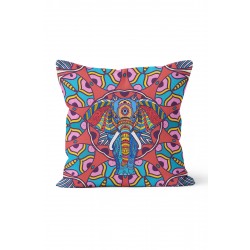 K-494 Renkli Etnik Fil Çift Tarafı Baskılı Kırlent Kılıfı K-494 Renkli Etnik Fil Çift Tarafı Baskılı Kırlent Kılıfı