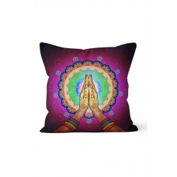 K-523 Namaste Mandala Çift Tarafı Baskılı Kırlent Kılıfı K-523 Namaste Mandala Çift Tarafı Baskılı Kırlent Kılıfı