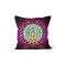 K-523 Namaste Mandala Çift Tarafı Baskılı Kırlent Kılıfı