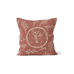 K-531 Minimal Şaman Çift Tarafı Baskılı Kırlent Kılıfı K-531 Minimal Şaman Çift Tarafı Baskılı Kırlent Kılıfı