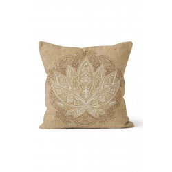 K-561 Kraft Lotus Çift Tarafı Baskılı Kırlent Kılıfı K-561 Kraft Lotus Çift Tarafı Baskılı Kırlent Kılıfı