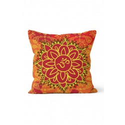 K-563 İndian Om Çift Tarafı Baskılı Kırlent Kılıfı K-563 İndian Om Çift Tarafı Baskılı Kırlent Kılıfı