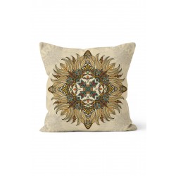 K-573 Henna Mandala Çift Tarafı Baskılı Kırlent Kılıfı K-573 Henna Mandala Çift Tarafı Baskılı Kırlent Kılıfı