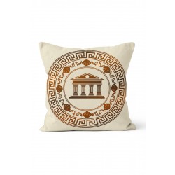 K-579 Greece Symbol Çift Tarafı Baskılı Kırlent Kılıfı K-579 Greece Symbol Çift Tarafı Baskılı Kırlent Kılıfı