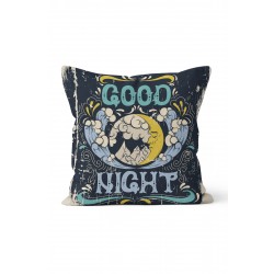 K-580 Good Night Moon Çift Tarafı Baskılı Kırlent Kılıfı K-580 Good Night Moon Çift Tarafı Baskılı Kırlent Kılıfı