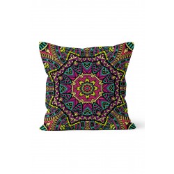 K-591 Flow Mandala Çift Tarafı Baskılı Kırlent Kılıfı K-591 Flow Mandala Çift Tarafı Baskılı Kırlent Kılıfı