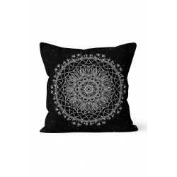 K-606 Dantel Mandala Çift Tarafı Baskılı Kırlent Kılıfı K-606 Dantel Mandala Çift Tarafı Baskılı Kırlent Kılıfı