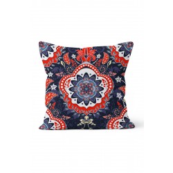 K-611 Dekor Mandala Çift Tarafı Baskılı Kırlent Kılıfı K-611 Dekor Mandala Çift Tarafı Baskılı Kırlent Kılıfı