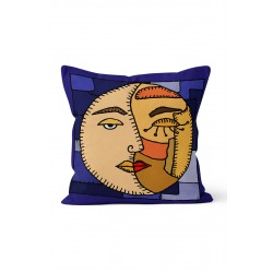 K-617 Cubist Face Çift Tarafı Baskılı Kırlent Kılıfı K-617 Cubist Face Çift Tarafı Baskılı Kırlent Kılıfı