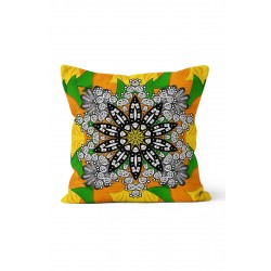 K-618 Cute Mandala Çift Tarafı Baskılı Kırlent Kılıfı K-618 Cute Mandala Çift Tarafı Baskılı Kırlent Kılıfı