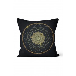 K- 640 Bearn Mandala Çift Tarafı Baskılı Kırlent Kılıfı K- 640 Bearn Mandala Çift Tarafı Baskılı Kırlent Kılıfı