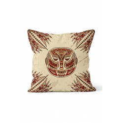 K-650 Aztek Sembolü Çift Tarafı Baskılı Kırlent Kılıfı K-650 Aztek Sembolü Çift Tarafı Baskılı Kırlent Kılıfı