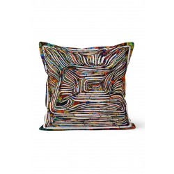 K-653 Art Maze Çift Tarafı Baskılı Kırlent Kılıfı K-653 Art Maze Çift Tarafı Baskılı Kırlent Kılıfı