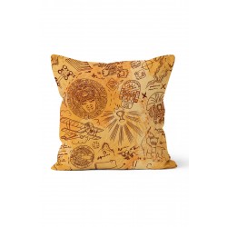 K-661 Antik Kolaj Çift Tarafı Baskılı Kırlent Kılıfı K-661 Antik Kolaj Çift Tarafı Baskılı Kırlent Kılıfı