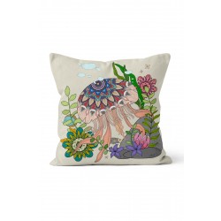 K-677 Tribal Mantar Çift Tarafı Baskılı Kırlent Kılıfı K-677 Tribal Mantar Çift Tarafı Baskılı Kırlent Kılıfı