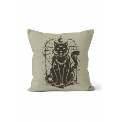 K-716 Dark Cat Çift Tarafı Baskılı Kırlent Kılıfı K-716 Dark Cat Çift Tarafı Baskılı Kırlent Kılıfı