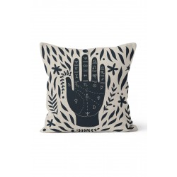 K-727 El ve Astronomik Simgeler 2 Çift Tarafı Baskılı Kırlent Kılıfı K-727 El ve Astronomik Simgeler 2 Çift Tarafı Baskılı Kırlent Kılıfı