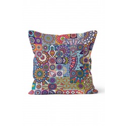 K-733 Etnik Mandala Çift Tarafı Baskılı Kırlent Kılıfı K-733 Etnik Mandala Çift Tarafı Baskılı Kırlent Kılıfı