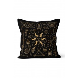 K-735 Ezoterik Elementler 2 Çift Tarafı Baskılı Kırlent Kılıfı K-735 Ezoterik Elementler 2 Çift Tarafı Baskılı Kırlent Kılıfı