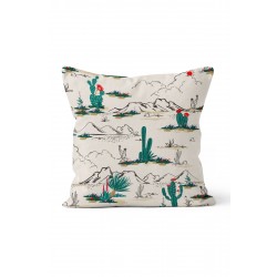 K-885 Kaktüslü Dağlar Çift Tarafı Baskılı Kırlent Kılıfı K-885 Kaktüslü Dağlar Çift Tarafı Baskılı Kırlent Kılıfı