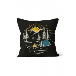 K-886 Kamp Çift Tarafı Baskılı Kırlent Kılıfı K-886 Kamp Çift Tarafı Baskılı Kırlent Kılıfı