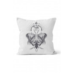 K-892 Kelebek ve Gül Çift Tarafı Baskılı Kırlent Kılıfı K-892 Kelebek ve Gül Çift Tarafı Baskılı Kırlent Kılıfı