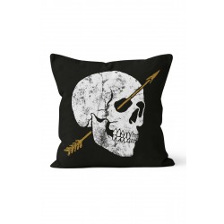 K-899 Kuru Kafa Ok Çift Tarafı Baskılı Kırlent Kılıfı K-899 Kuru Kafa Ok Çift Tarafı Baskılı Kırlent Kılıfı