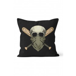 K-959 Sopa ve Kuru Kafa Çift Tarafı Baskılı Kırlent Kılıfı K-959 Sopa ve Kuru Kafa Çift Tarafı Baskılı Kırlent Kılıfı