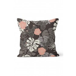 K-987 Tropikal Yapraklar Çift Tarafı Baskılı Kırlent Kılıfı K-987 Tropikal Yapraklar Çift Tarafı Baskılı Kırlent Kılıfı