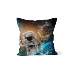 K-992 Uzay Boşluğunda Astronot Çift Tarafı Baskılı Kırlent Kılıfı K-992 Uzay Boşluğunda Astronot Çift Tarafı Baskılı Kırlent Kılıfı