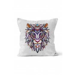 K-999 Vektörel Aslan Çift Tarafı Baskılı Kırlent Kılıfı K-999 Vektörel Aslan Çift Tarafı Baskılı Kırlent Kılıfı